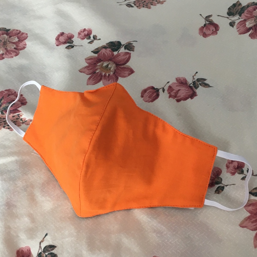 Orange: Optimism, Quality Reusable Face Mask